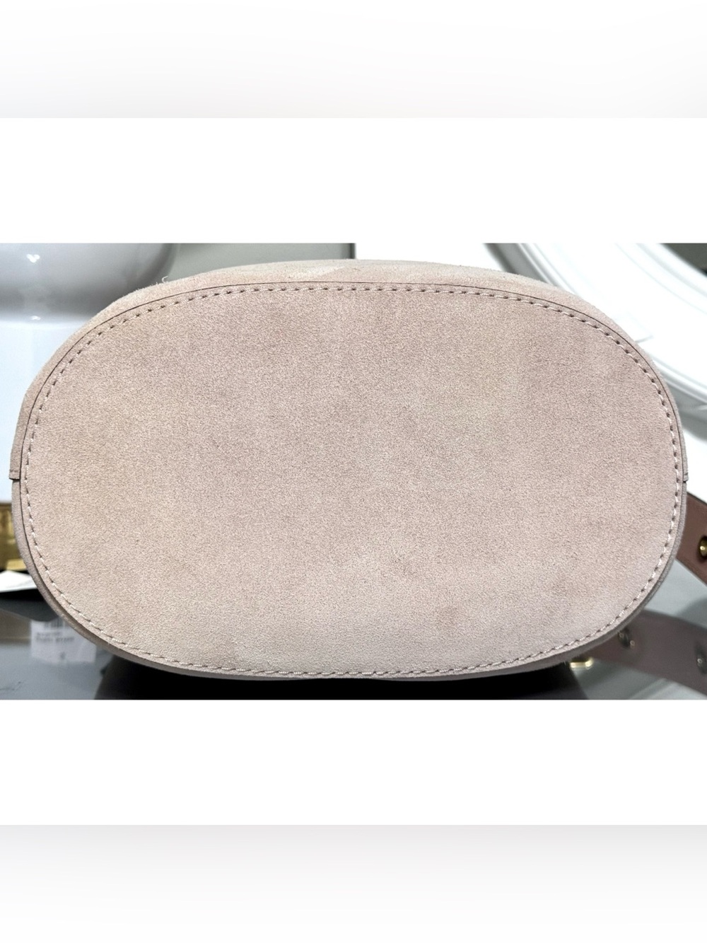 COACH Bleecker Bucket Bag With Kisslock, NUAGE - Picture 8 of 9